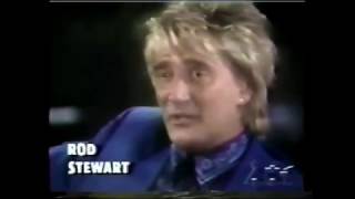 Rod Stewart 1991 VH1 Interview on aging, rock influences, songwriting, Rachel Hunter, and critics