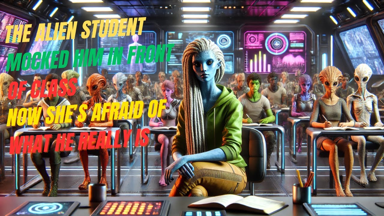 The Alien Student Mocked Him in Front of Class—Now She’s Afraid of What ...