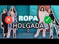 5 ERRORES al VESTIR ROPA HOLGADA!  OUTFITS COMPLETOS