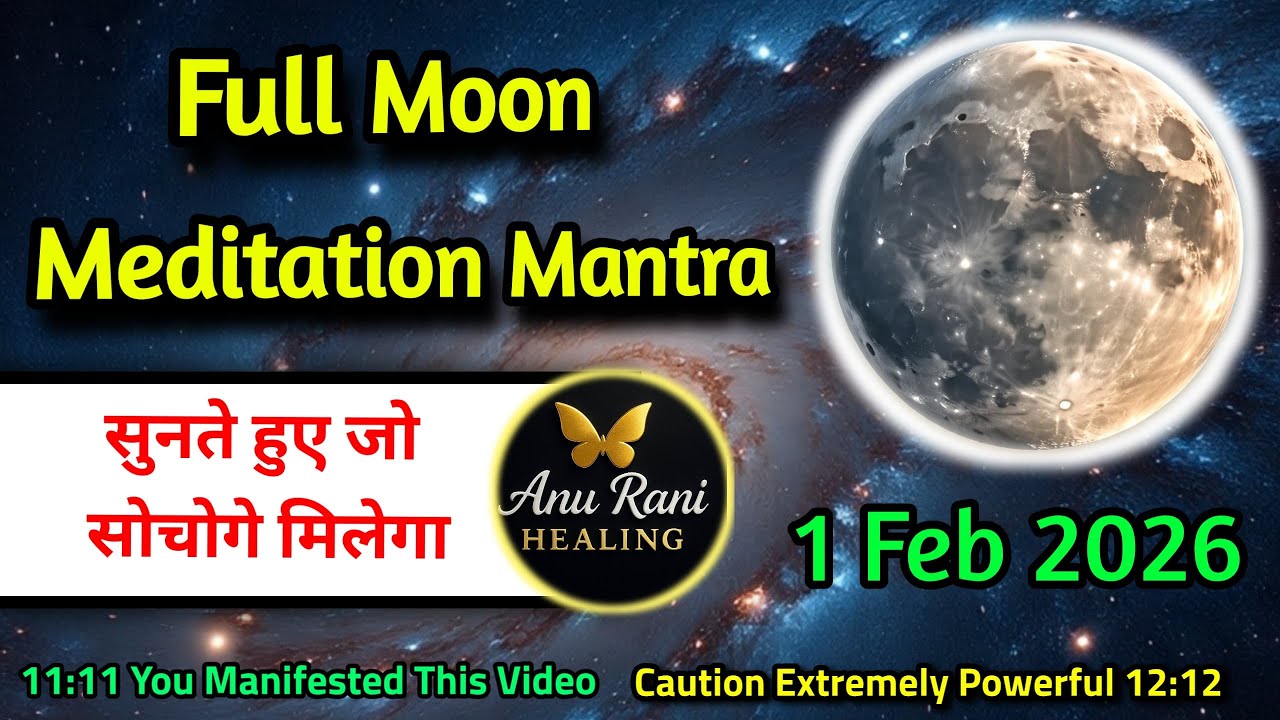 Full Moon Meditation,Switch Word 108 Times repetition,Ritual ...