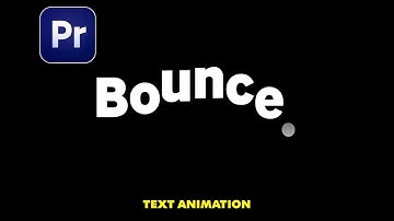 Inzoomen TEKST BOUNCE-effect in Premiere Pro