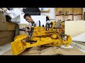 Unbox of 110 d11 bulldozer 110 kg 2 pumps light sound smokingev radio wait to see more details