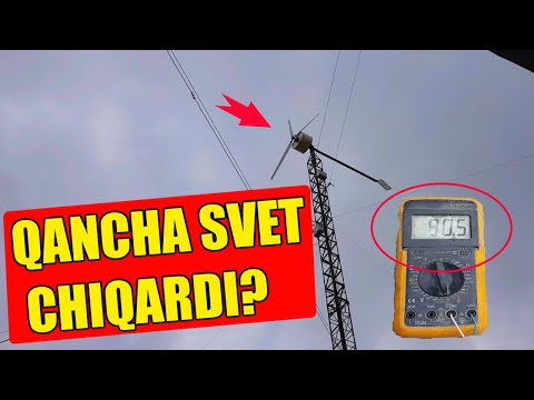 Video: Shamol turbinasi pichog'i qanchalik katta?