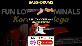 Fun Lovin' Criminals - Korean Bodega #basscover #basstabs #funlovincriminals #fenderjazzbass #flc