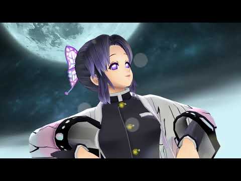 【鬼滅のMMD】極楽浄土【胡蝶しのぶ】