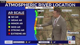 Atmospheric river takes aim at Portland