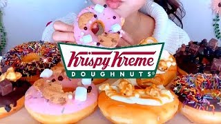 クリスピークリームドーナツ！好きなだけ食べる！Totalカロリー2442kcal Krispy Kreme Doughnuts【スイーツちゃんねるあんみつの食レポ】