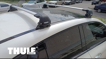 Roof rack bar with fix point Thule Wingbar Edge Mercedes-Benz GLE