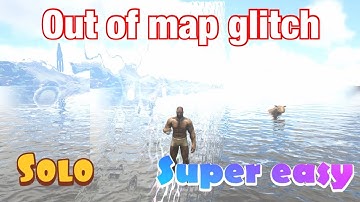 *SOLO* How to get out of the map ( past map boarder ) no kill barrier (ARK Survival evolved )