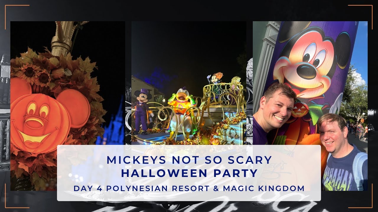 Mickeys Not So Scary Halloween Party at the Magic Kingdom | Walt Disney World Vlogs 2023