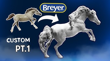 Drastic Breyer Arabian Custom Part 1: Repositioning & Sculpting