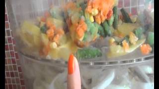 ♥Готовим в пароварке: кета с гарниром♥ ♥Готовим в пароварке: кета с гарниром♥