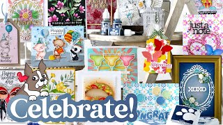 EXCITING and Brand NEW! Laura Bassen Showcases the Celebrate 2024 Collection by Simon Says Stamp!