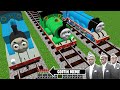 Percy The Small Engine and Thomas in Minecraft - Coffin Meme