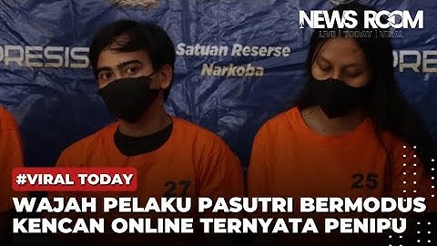 TAMPANG PASUTRI PENIPU APLIKASI KENCAN ONLINE DIRINGKUS POLSEK PALMERAH