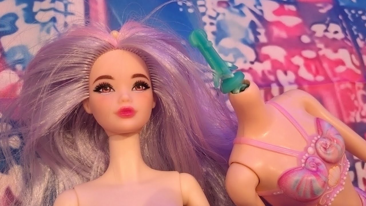 HOW TO: Barbie Odile mermaid BODY SWAP