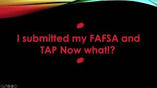 College Access: Updating your TAP application