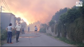 Distrito de Viana do Castelo consumido por incêndios florestais | Altominho TV