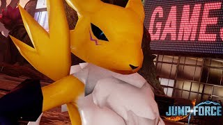 Jump Force Mod - Renamon From Digimon Series! Playable Character Gameplay