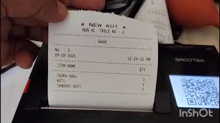 Restaurant Billing System