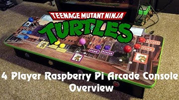 Teenage Mutant Ninja Turtles Raspberry Pi Arcade Console
