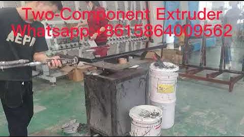 Insulating Glass Machine Two Component Extruder