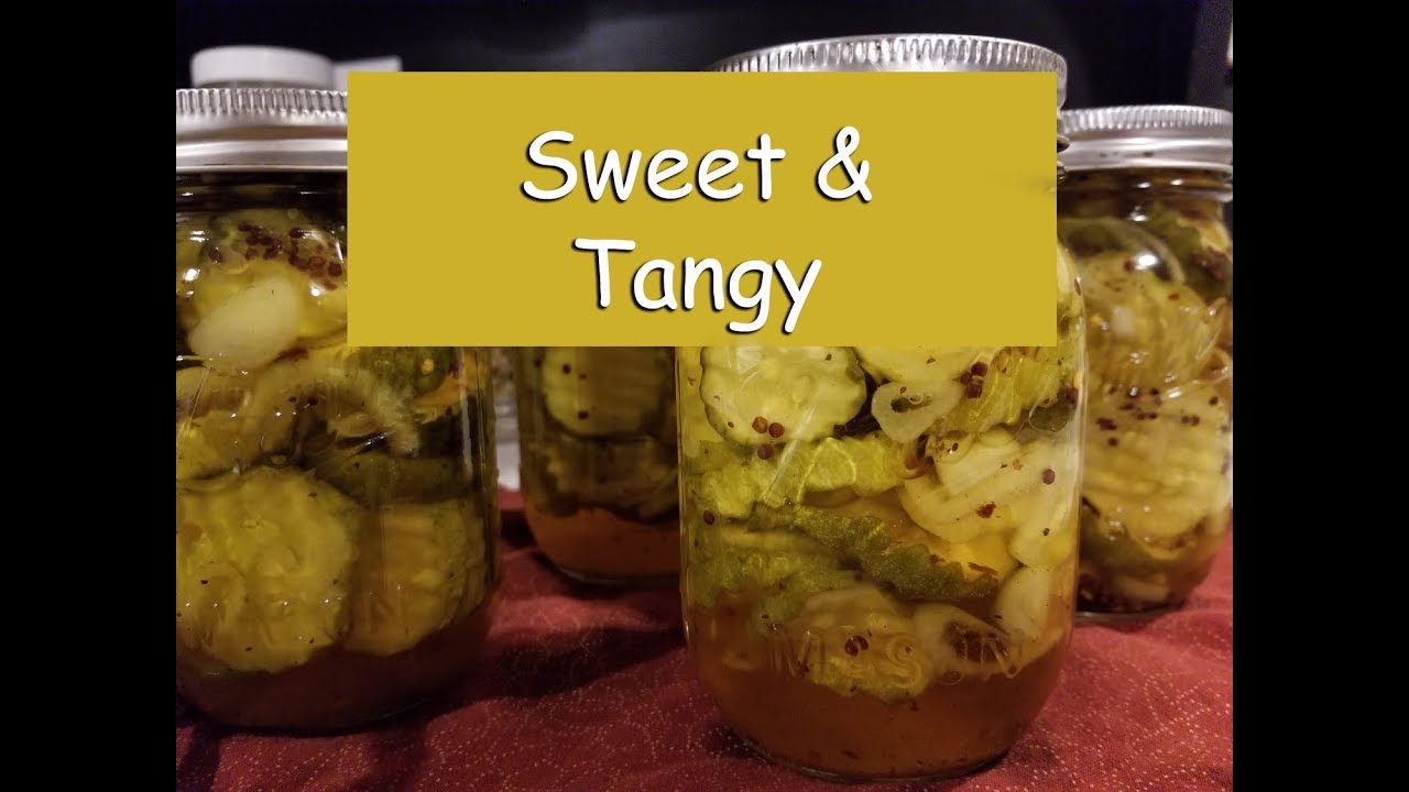Sweet & Tangy Bread and Butter Pickles YouTube