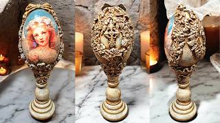 DECORATE Your Own Vintage Easter Egg with Beautiful Decoupage Techniques!!!