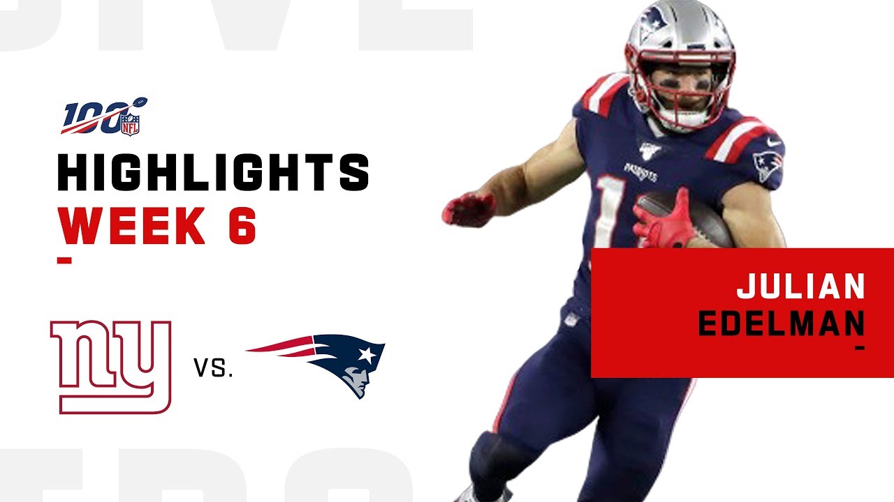 Julian Edelman Makes Moves w/ 113 Yards | NFL 2019 Highlights