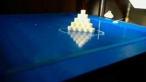 Timelapse: 5mm Calibration Cube