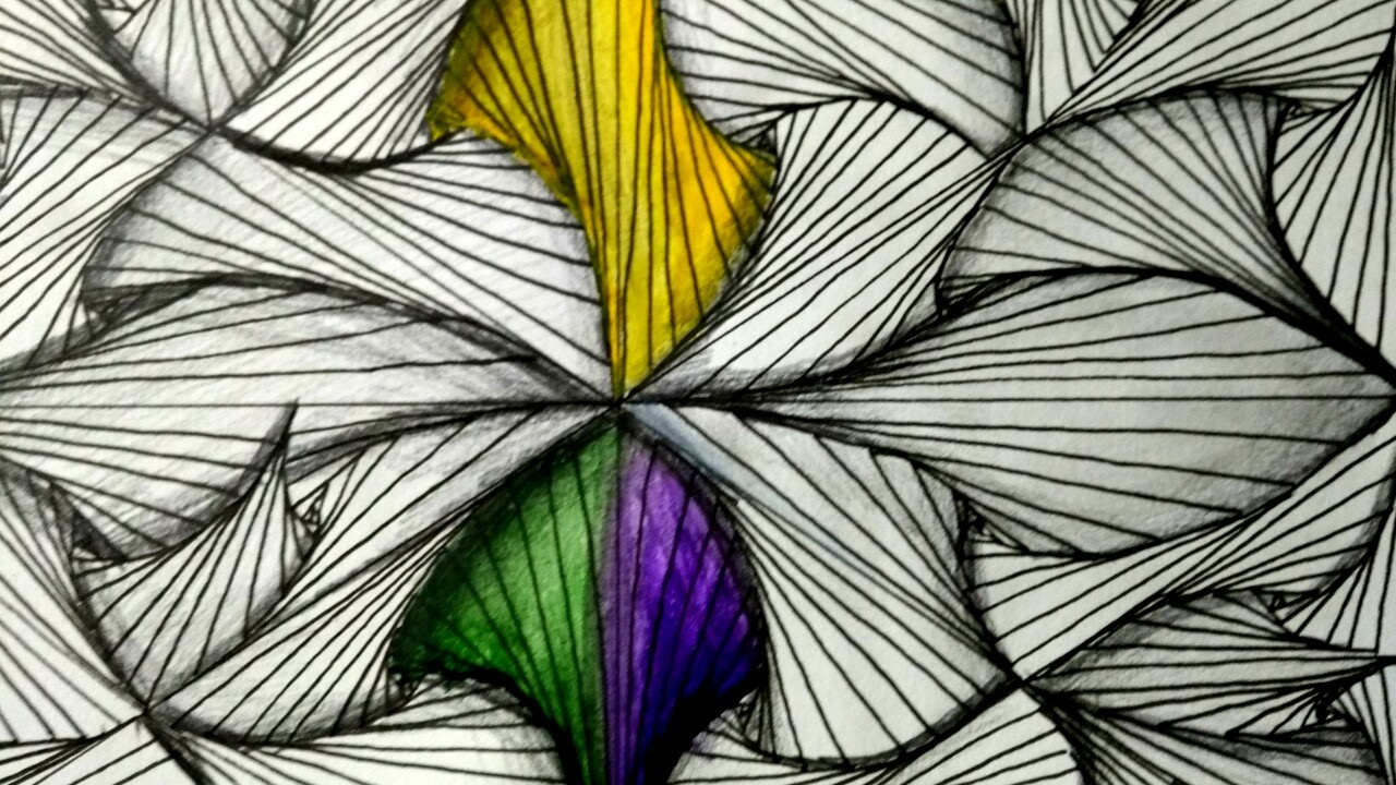 How To Draw Line Illusions | Как Нарисовать Линейную Иллюзию | Doodle