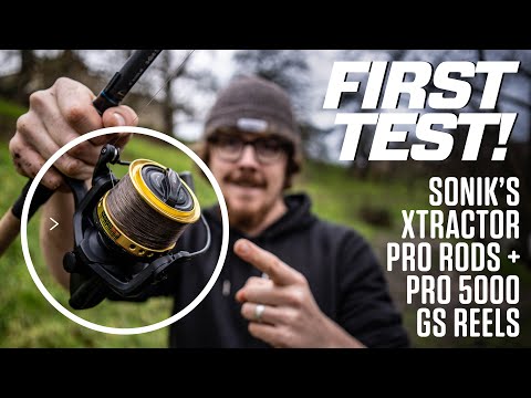 Sonik's NEW Xtractor Pro Rods + Pro 5000 GS Reels