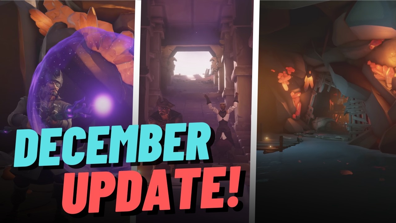 Всё, что нужно знать об обновлении Sea of ​​Thieves от декабря, 18-го сезона.