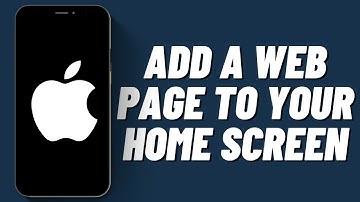 How To Add A Web Page To Your Home Screen iPhone (2023)