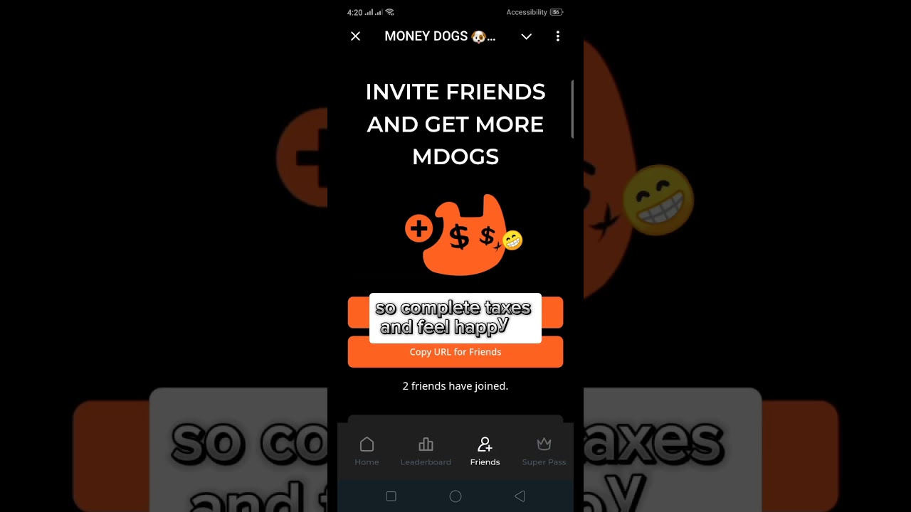 How to pass super pass on money dog's 