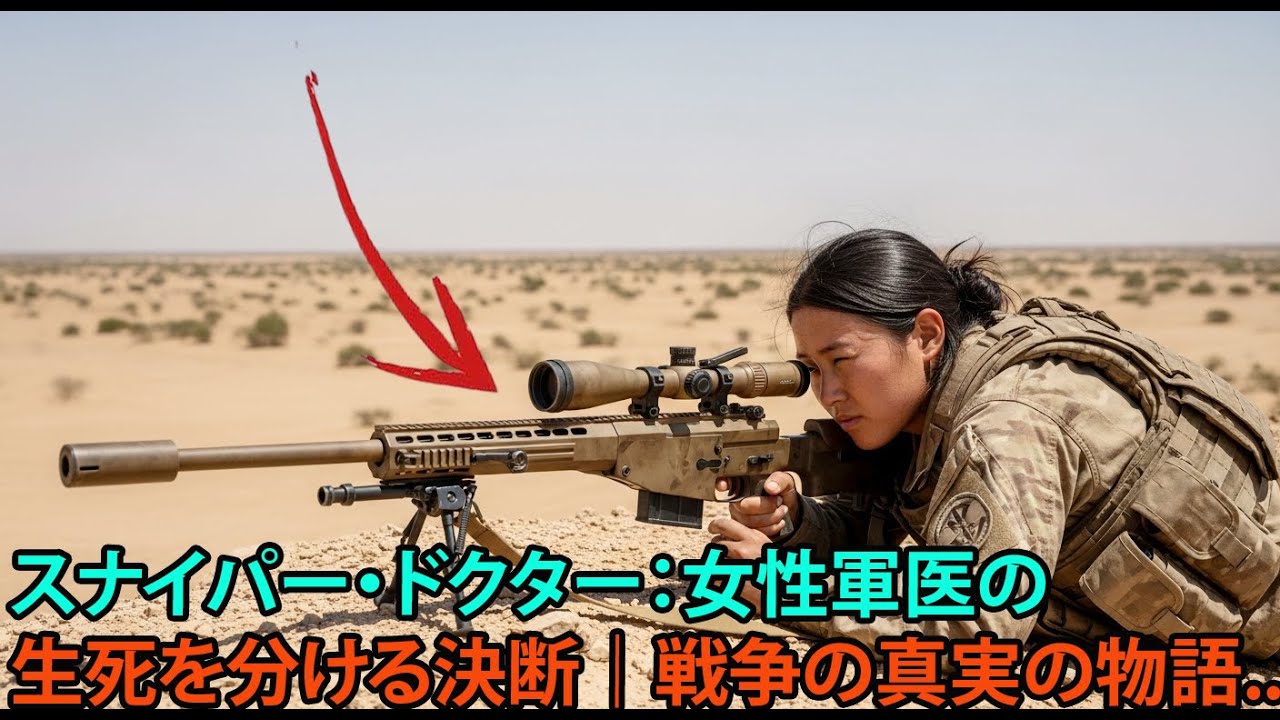 スナイパー・ドクター：女性軍医の生死を分ける決断｜戦争の真実の物語