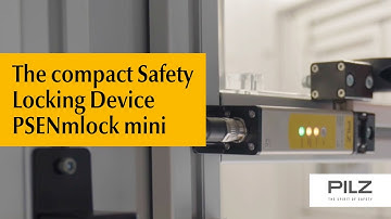 The compact Safety Locking Device PSENmlock mini  | Pilz