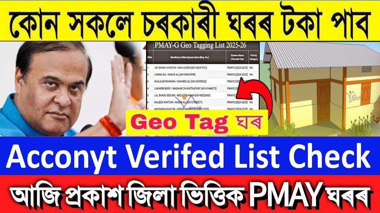 Account verified list check sarkari BPL House || sarkari BPL House new account verified list check 