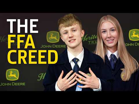 FFA Creed by E.M. Tiffany | National FFA Week 2026