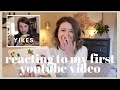 Reacting to my FIRST YouTube Video (OH MY GOSH THE CRINGEEE) Ft. Self Care App!