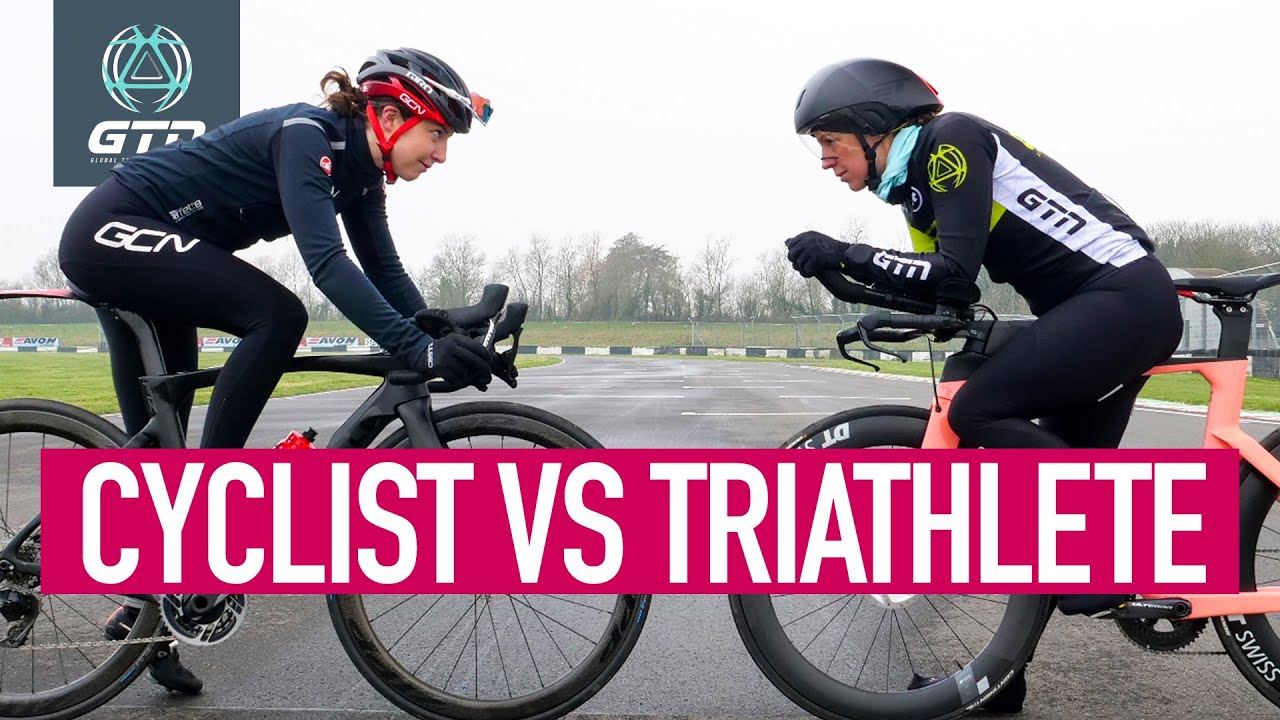 Triathlon Vs Road Bike Heather Vs Manon YouTube