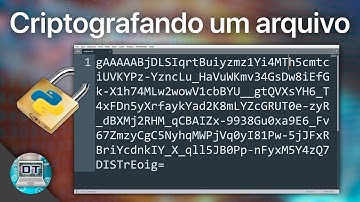Como criptografar e descriptografar um arquivo com o Python