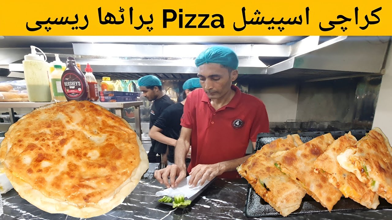 Специальный рецепт пиццы Паратха без духовки для ресторана