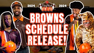 2024 CLEVELAND BROWNS SCHEDULE RELEASE