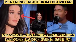 Wow Early Favorite Ng Mga Latinos Si Bea Millan Windorski beamillan missuniverse