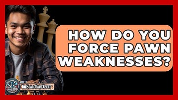 How Do You Force Pawn Weaknesses? - The Board Game Xpert