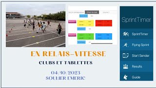 Scénario enrichi par la numérique en relais-vitesse