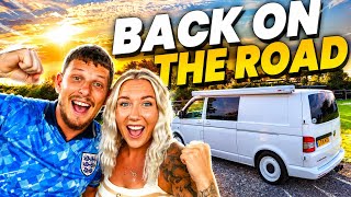 Our VW Campervan Is FINALLY Back on the Road!! | First Drive After Repairs 🚐✨
