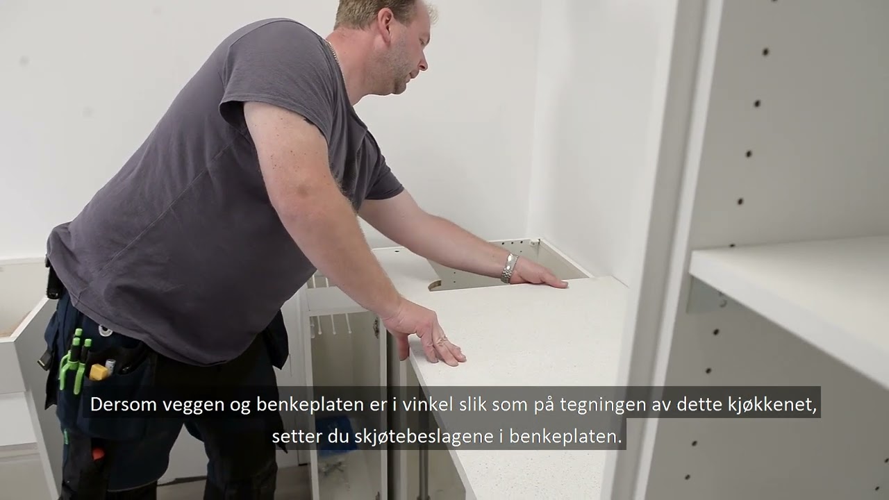 Norema - test av benkeplatepålegging