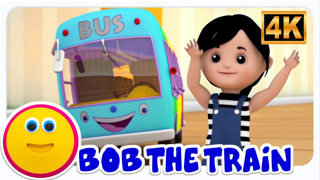 儿童巴士歌曲 🎵 | Bob The Train – Wheels On The Bus 中文动画 - YouTube
